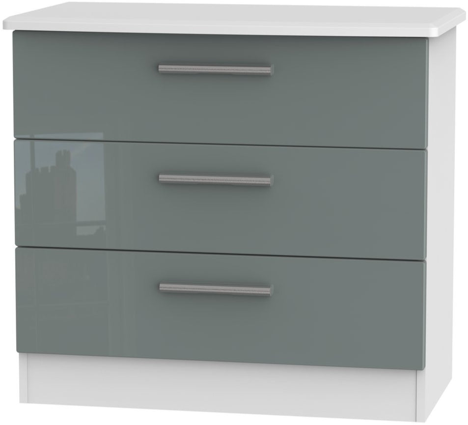 Knightsbridge 3 Drawer Chest