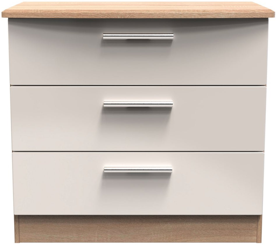 Knightsbridge 3 Drawer Chest