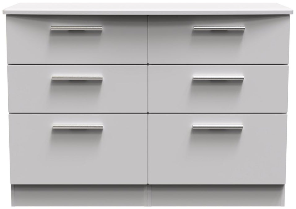 Knightsbridge 6 Drawer Midi Chest