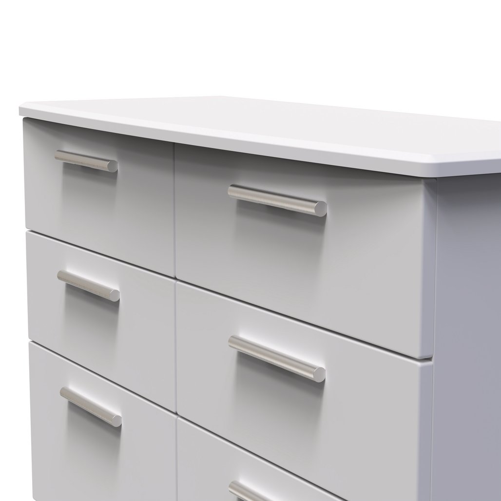 Knightsbridge 6 Drawer Midi Chest