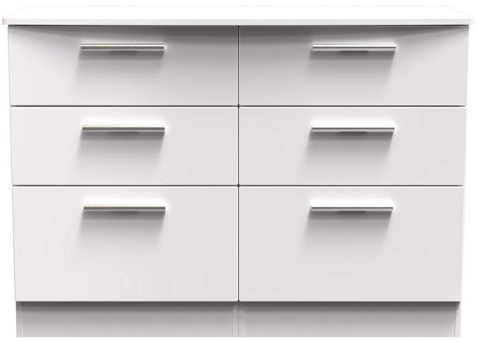Knightsbridge 6 Drawer Midi Chest