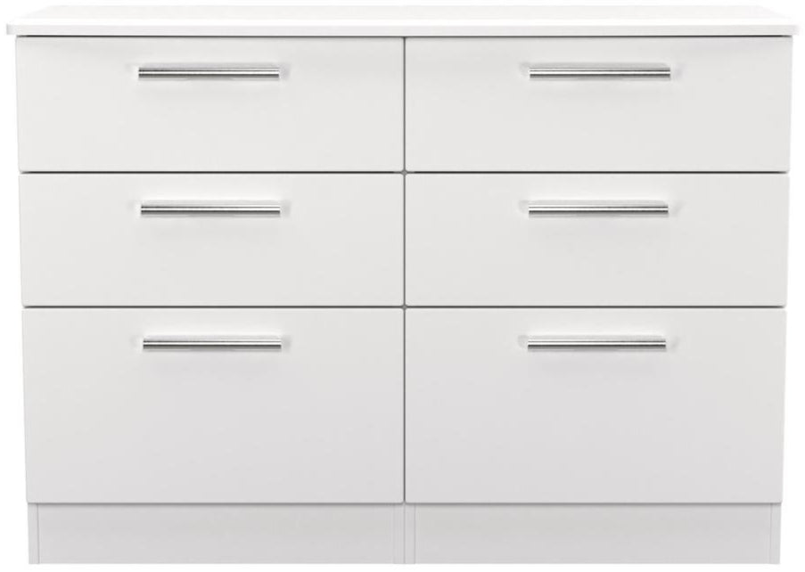 Knightsbridge 6 Drawer Midi Chest