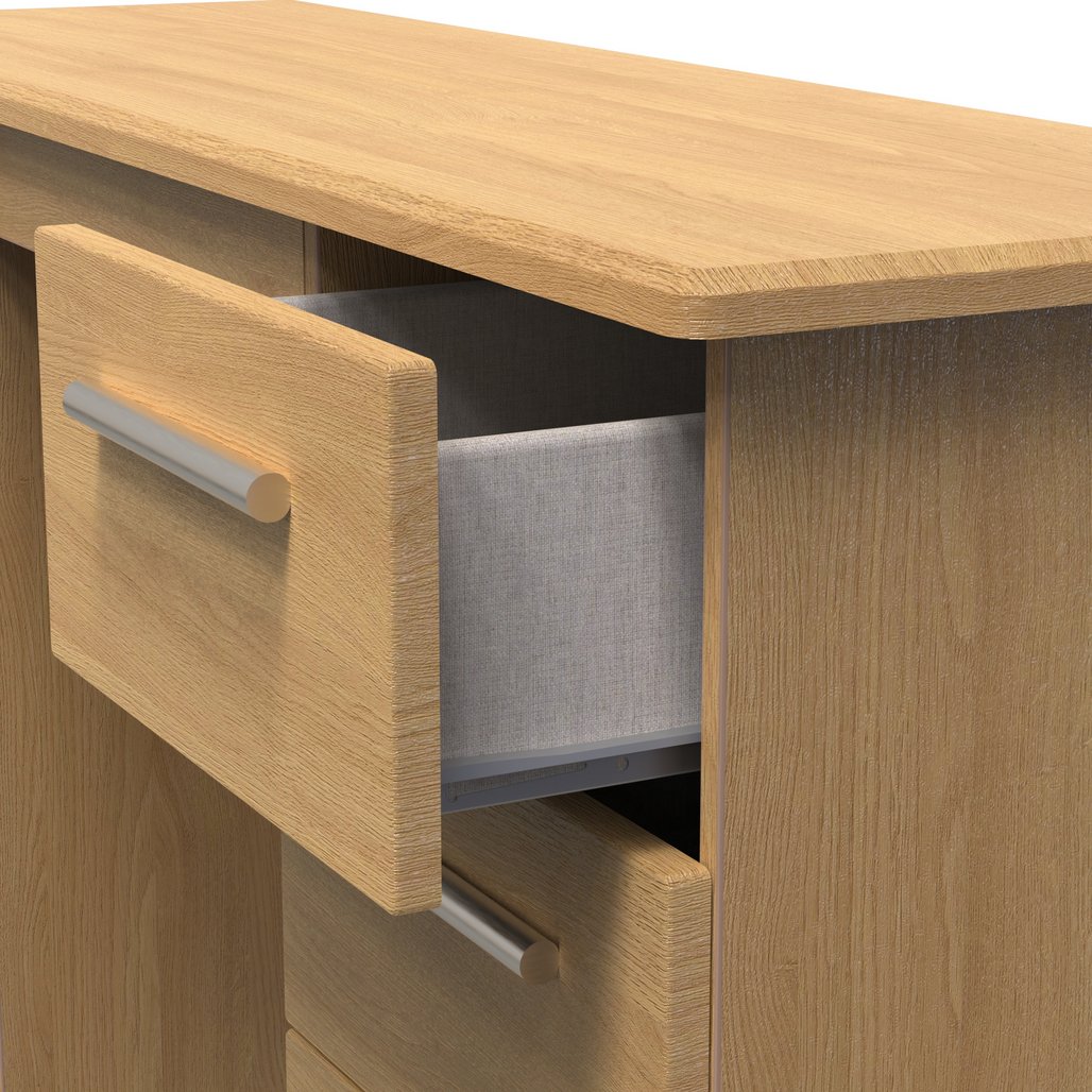 Knightsbridge 6 Drawer Double Pedestal Desk
