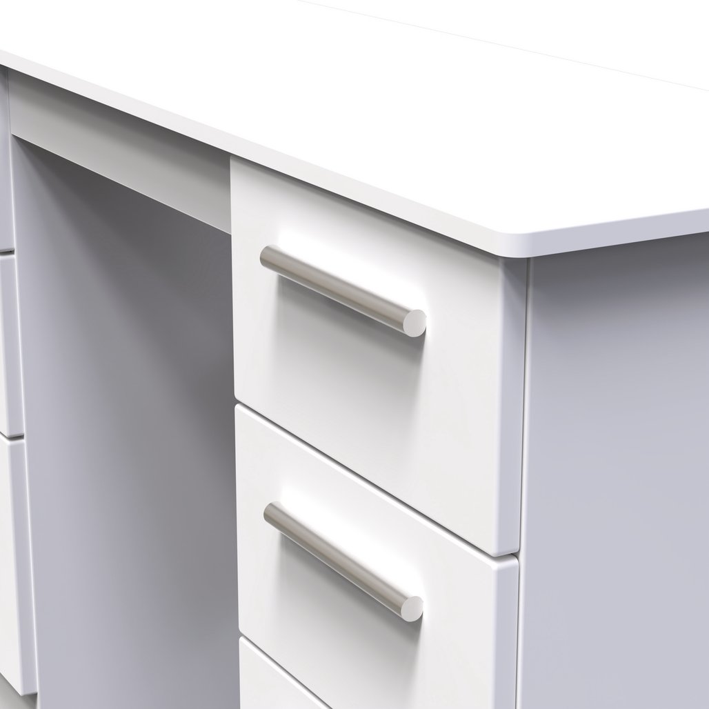 Knightsbridge 6 Drawer Double Pedestal Desk