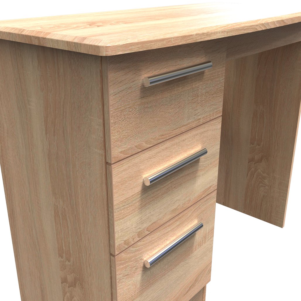 Knightsbridge 3 Drawer Pedestal Vanity