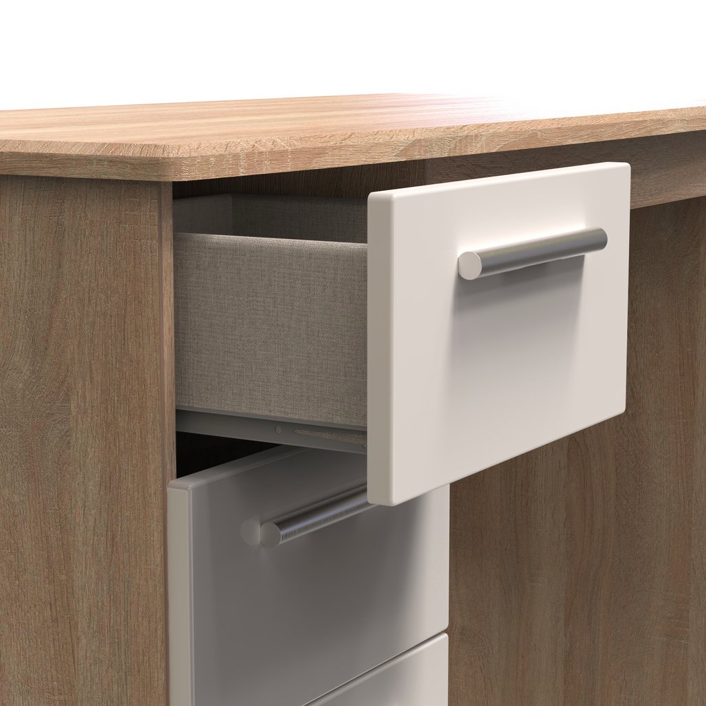 Knightsbridge 3 Drawer Pedestal Desk