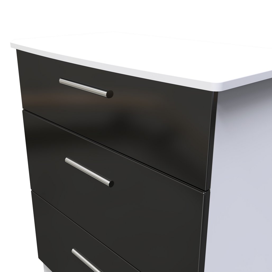 Knightsbridge Deep 3 Drawer Chest