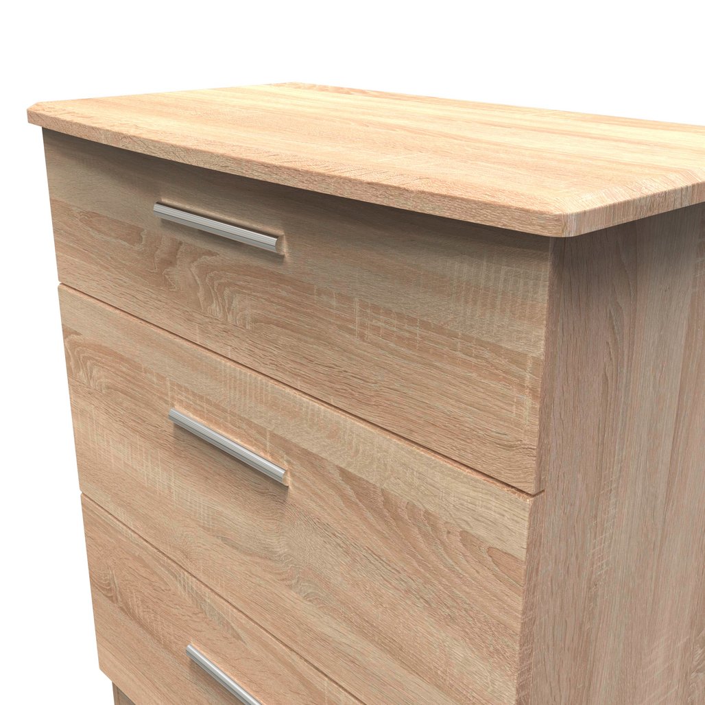 Knightsbridge Deep 3 Drawer Chest