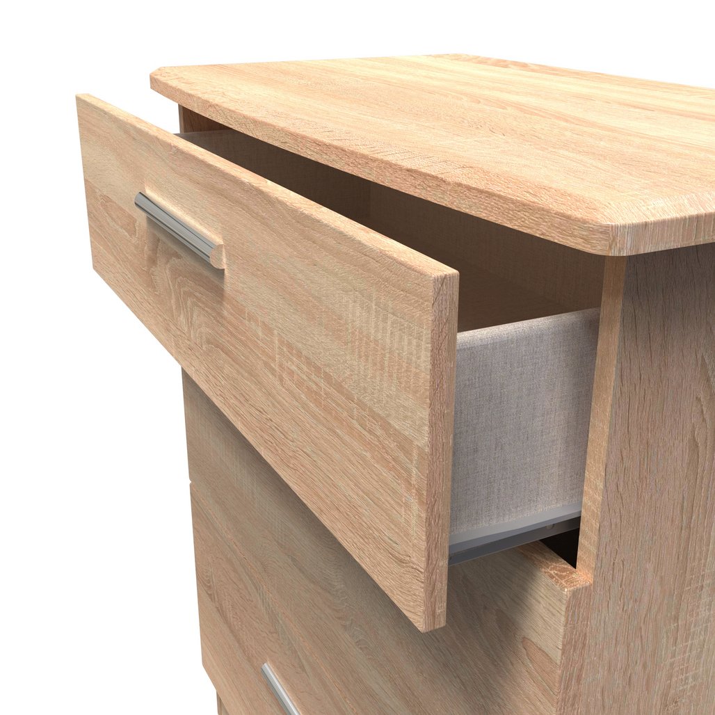 Knightsbridge Deep 3 Drawer Chest