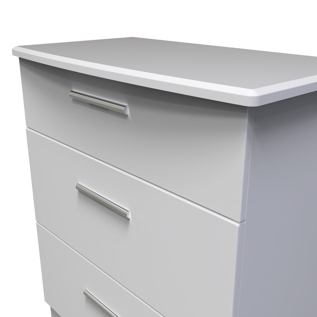 Knightsbridge Deep 3 Drawer Chest