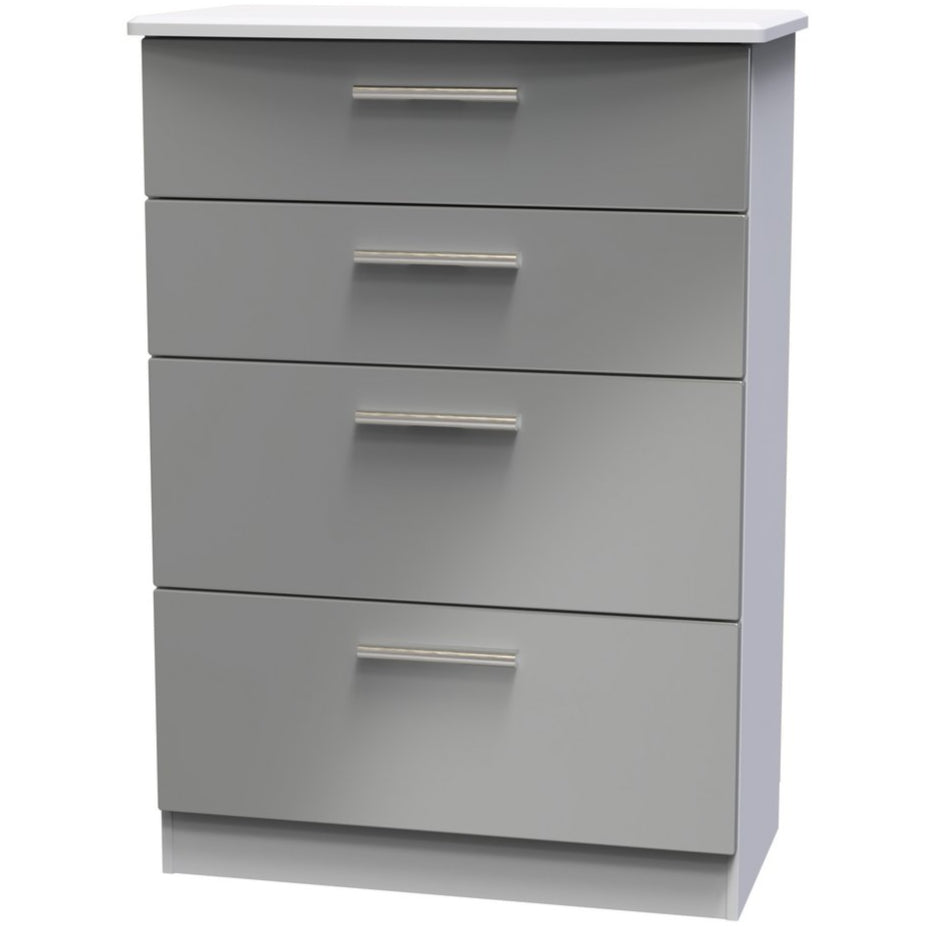Knightsbridge Deep 4 Drawer Chest