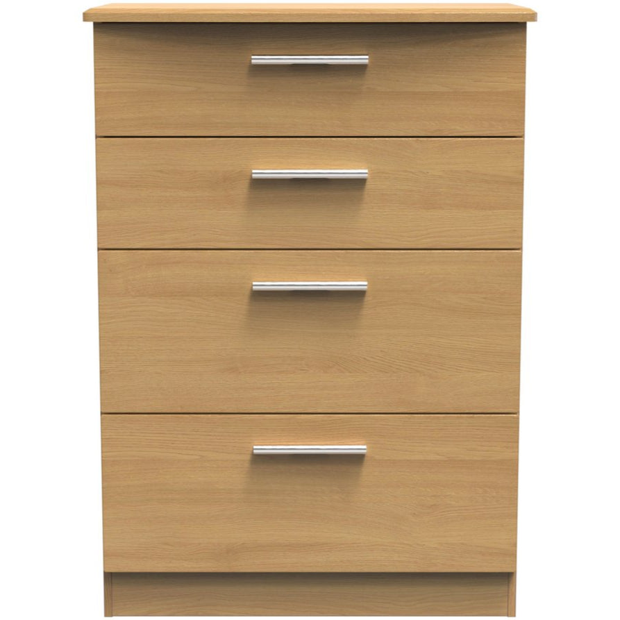 Knightsbridge Deep 4 Drawer Chest