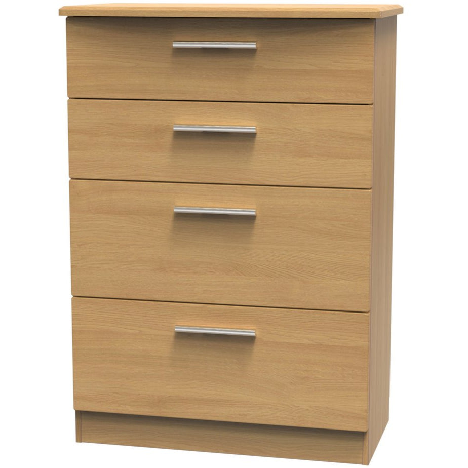 Knightsbridge Deep 4 Drawer Chest