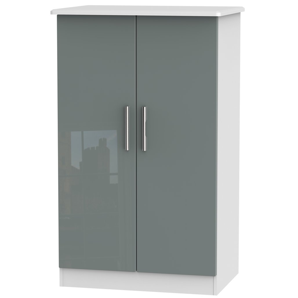 Knightsbridge 2 Door Double Midi Wardrobe