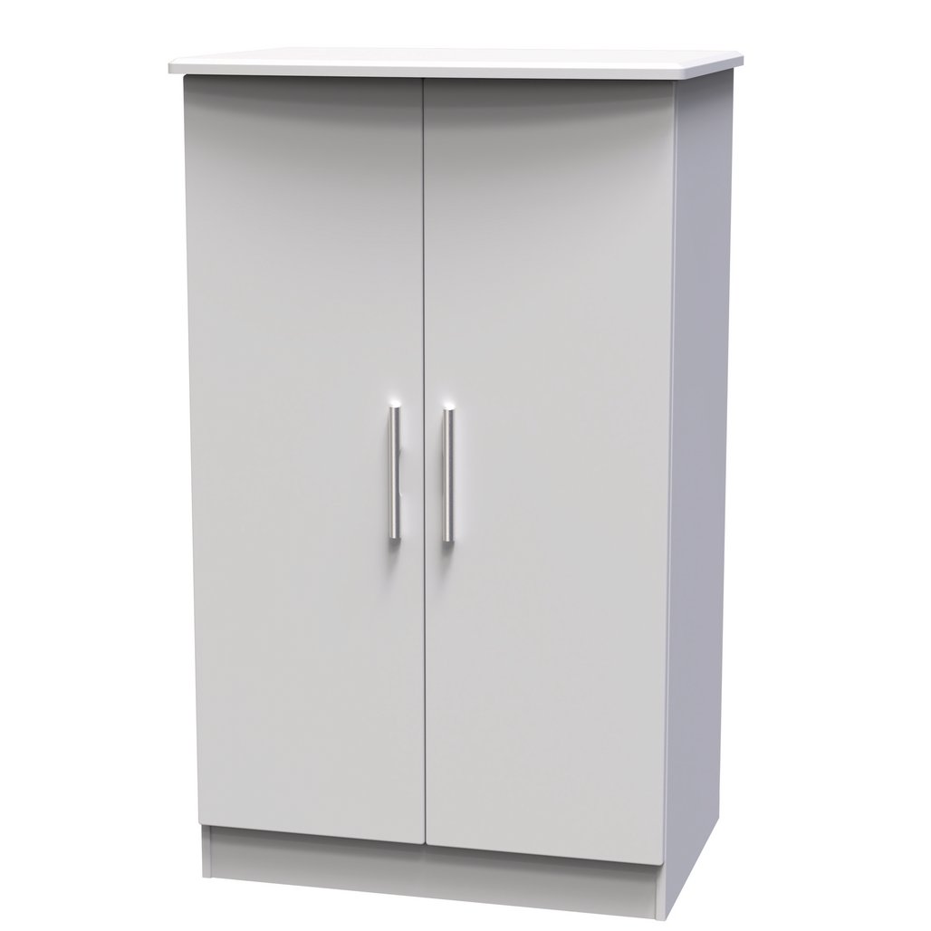 Knightsbridge 2 Door Double Midi Wardrobe