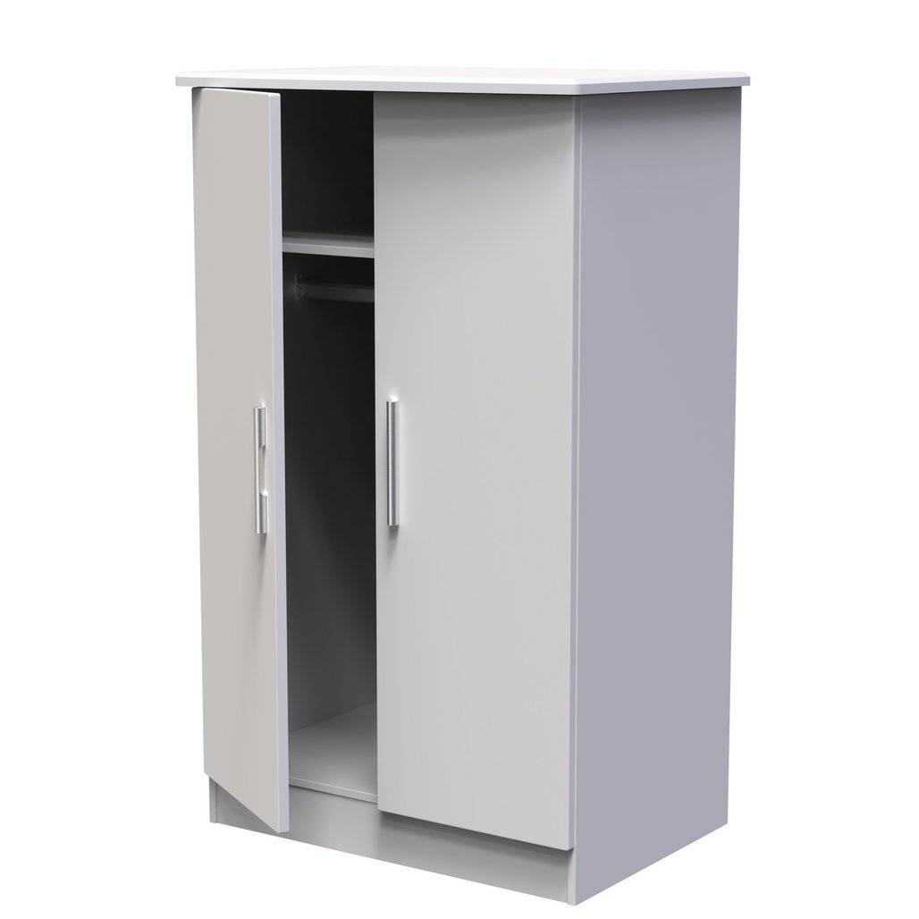 Knightsbridge 2 Door Double Midi Wardrobe