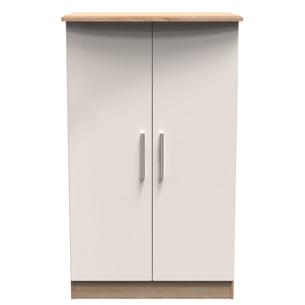 Knightsbridge 2 Door Double Midi Wardrobe