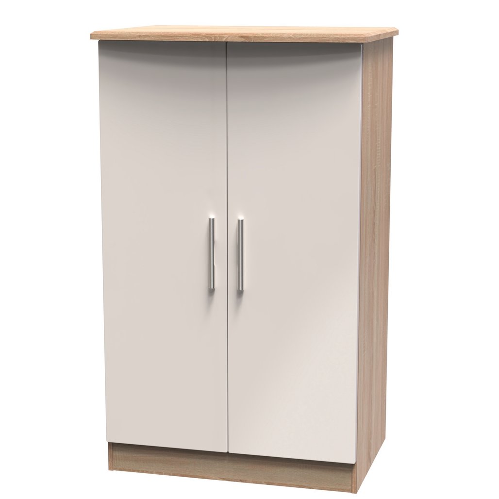 Knightsbridge 2 Door Double Midi Wardrobe