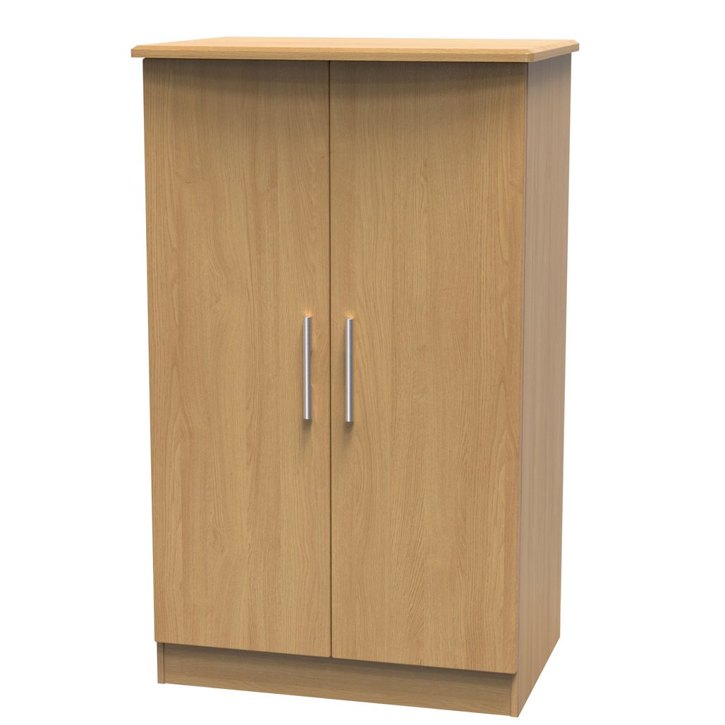 Knightsbridge 2 Door Double Midi Wardrobe