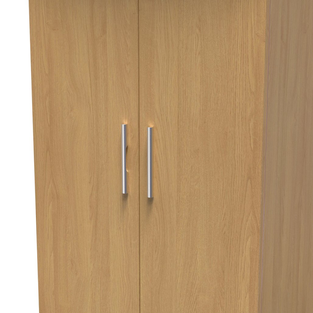 Knightsbridge 2 Door Double Midi Wardrobe
