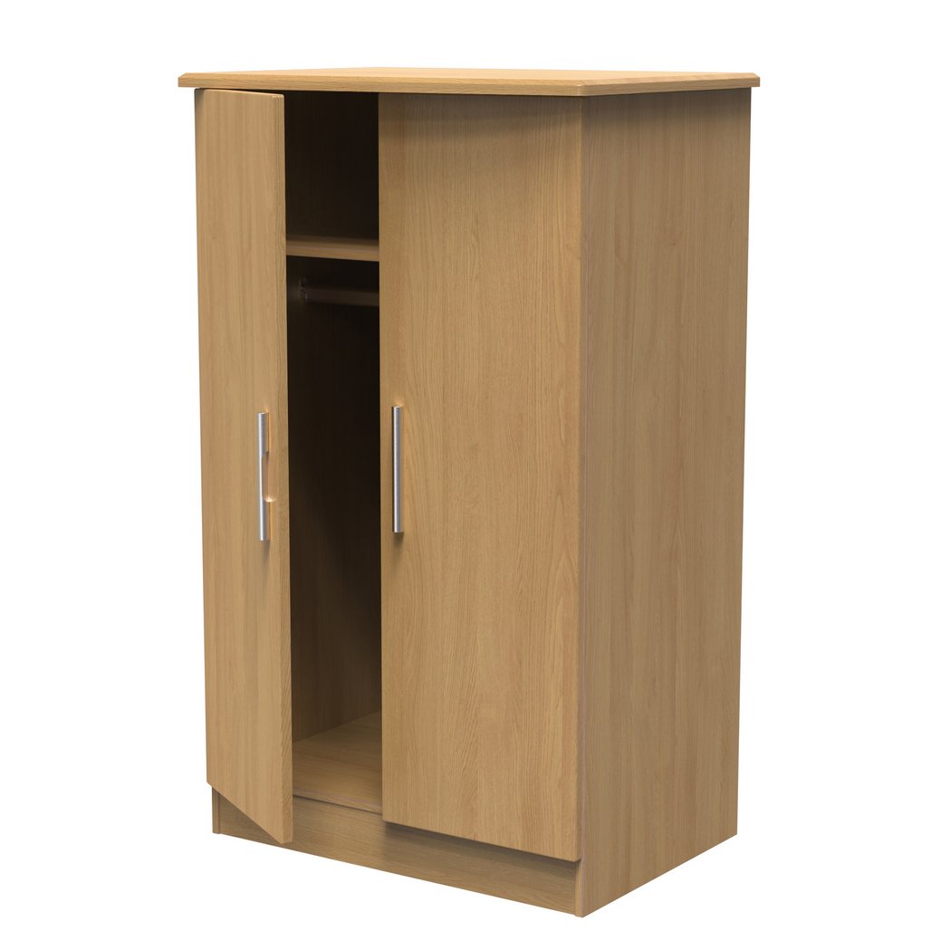 Knightsbridge 2 Door Double Midi Wardrobe