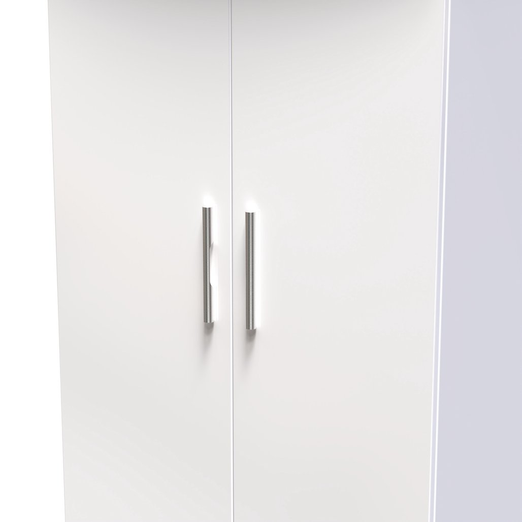 Knightsbridge 2 Door Double Midi Wardrobe