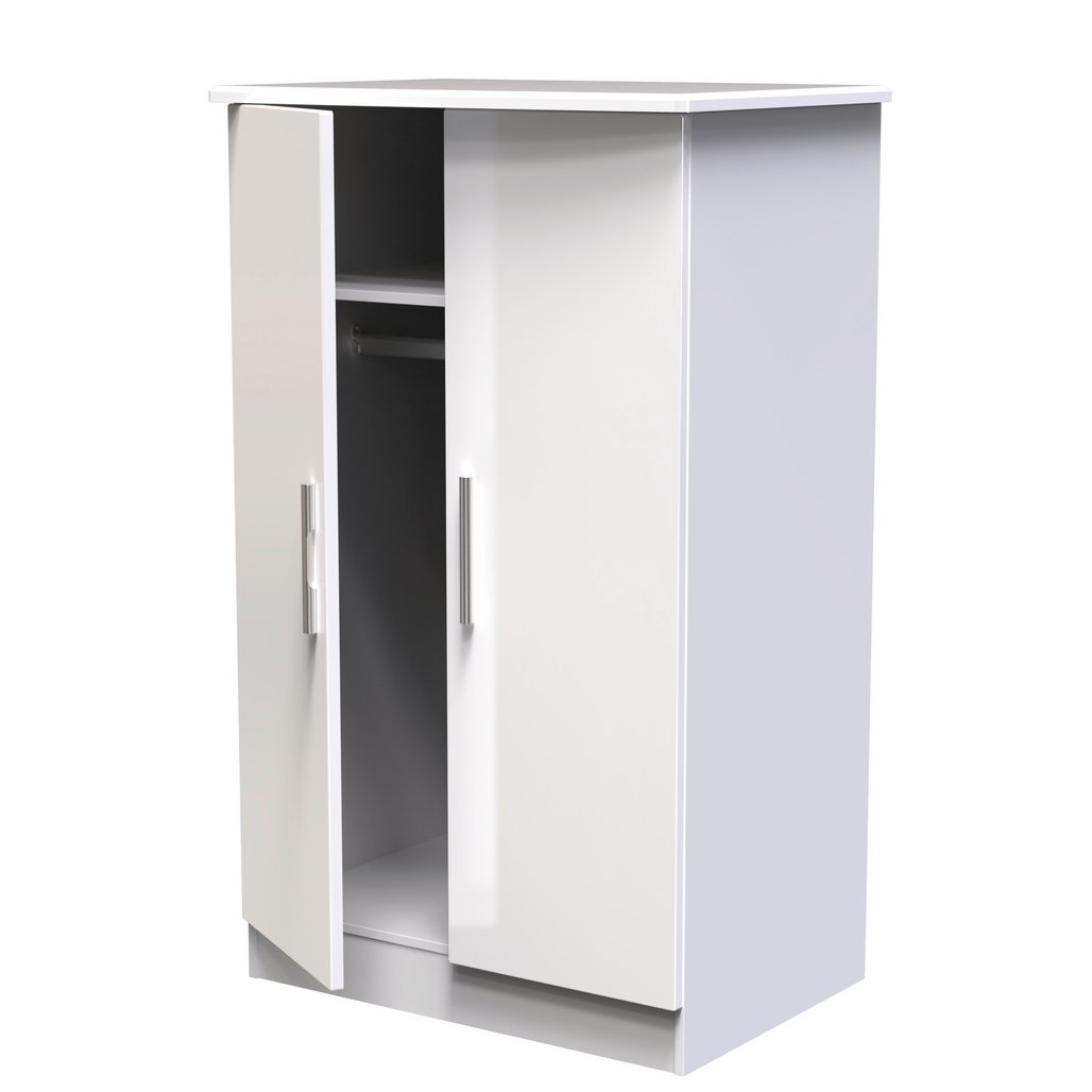Knightsbridge 2 Door Double Midi Wardrobe