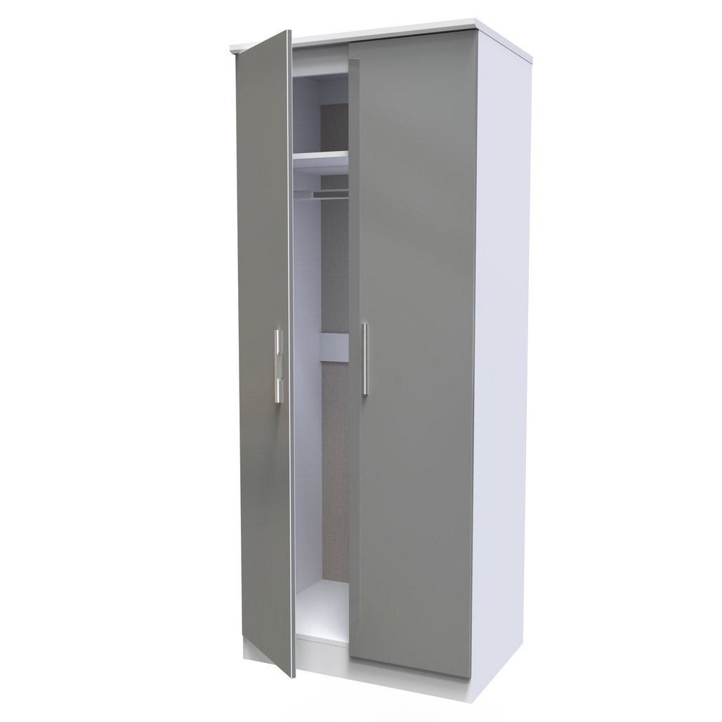 Knightsbridge 2 Door Double Wardrobe