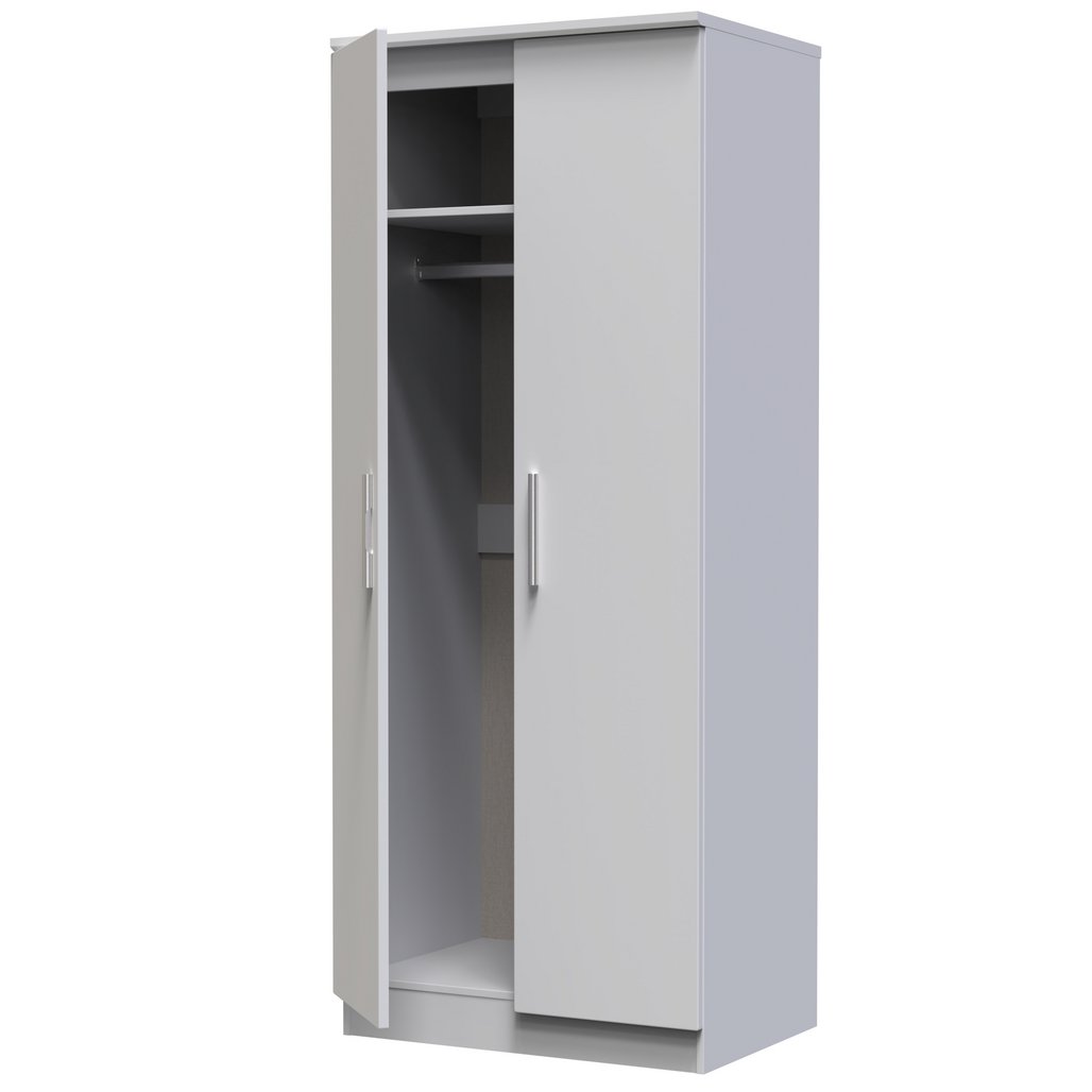 Knightsbridge 2 Door Double Wardrobe