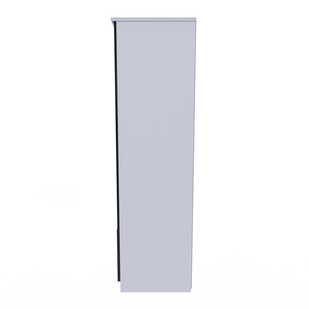 Knightsbridge 2 Door 2 Drawer Double Wardrobe