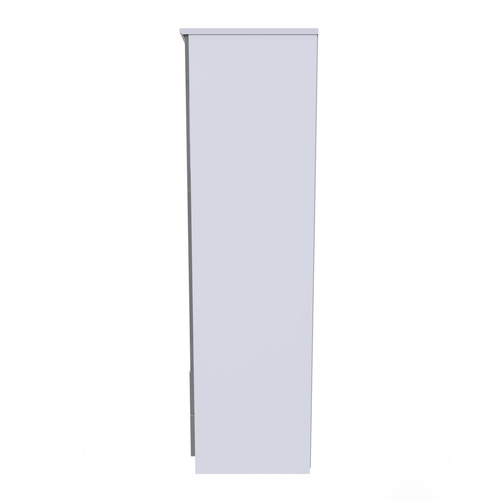 Knightsbridge 2 Door 2 Drawer Double Wardrobe
