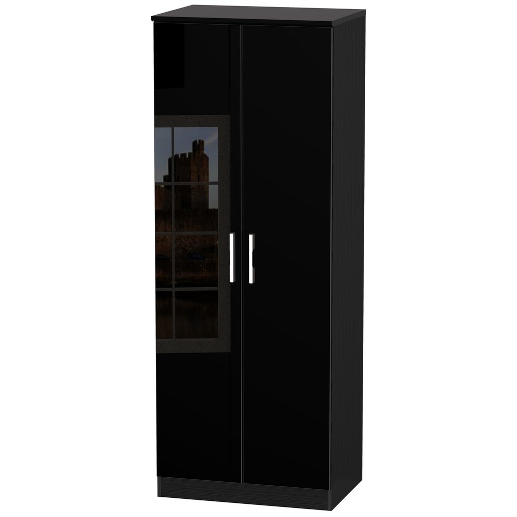 Knightsbridge Tall 2 Door Double Wardrobe