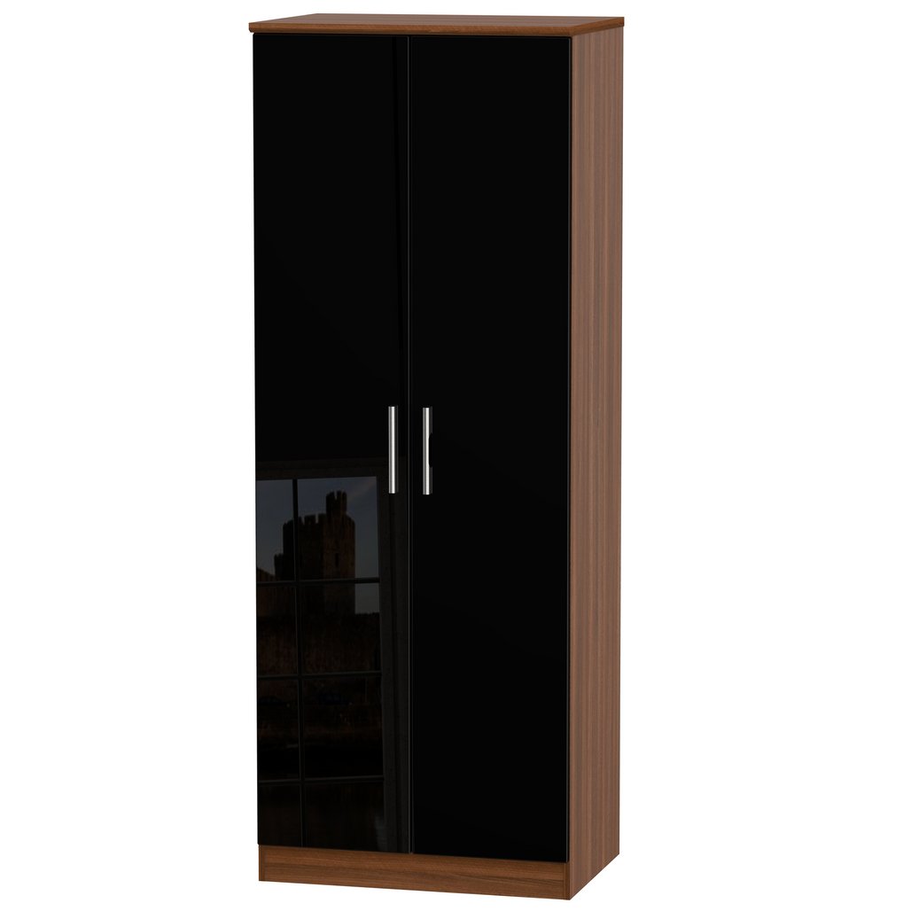 Knightsbridge Tall 2 Door Double Wardrobe