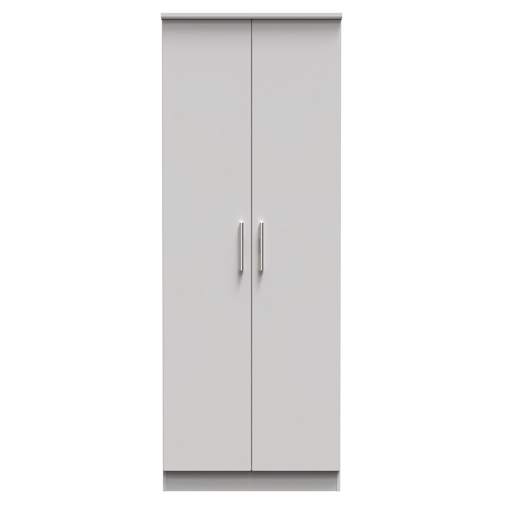 Knightsbridge Tall 2 Door Double Wardrobe
