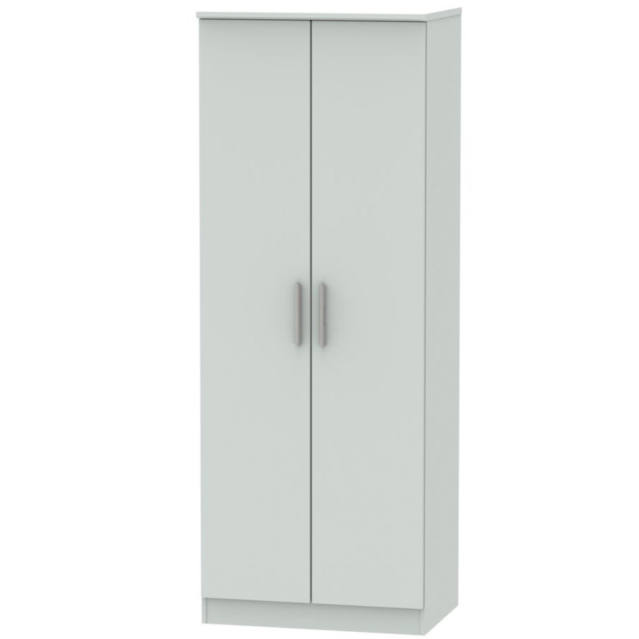 Knightsbridge Tall 2 Door Double Wardrobe