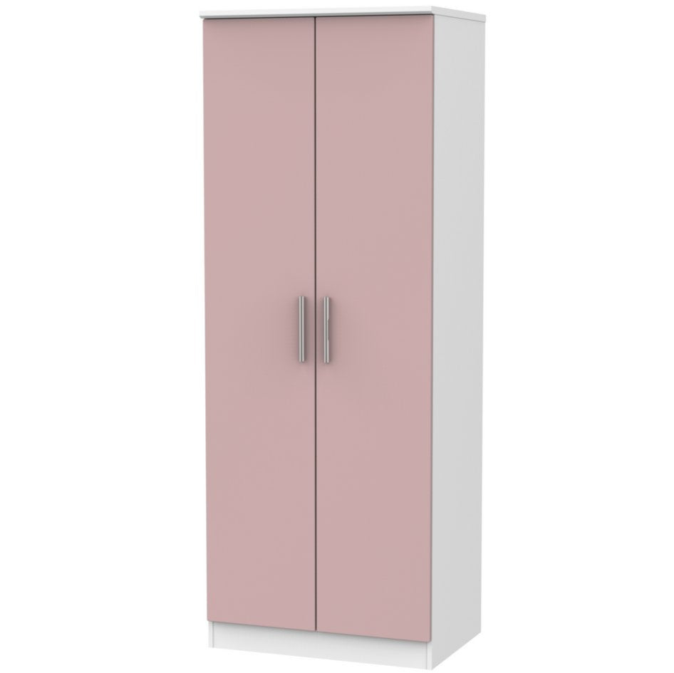 Knightsbridge Tall 2 Door Double Wardrobe