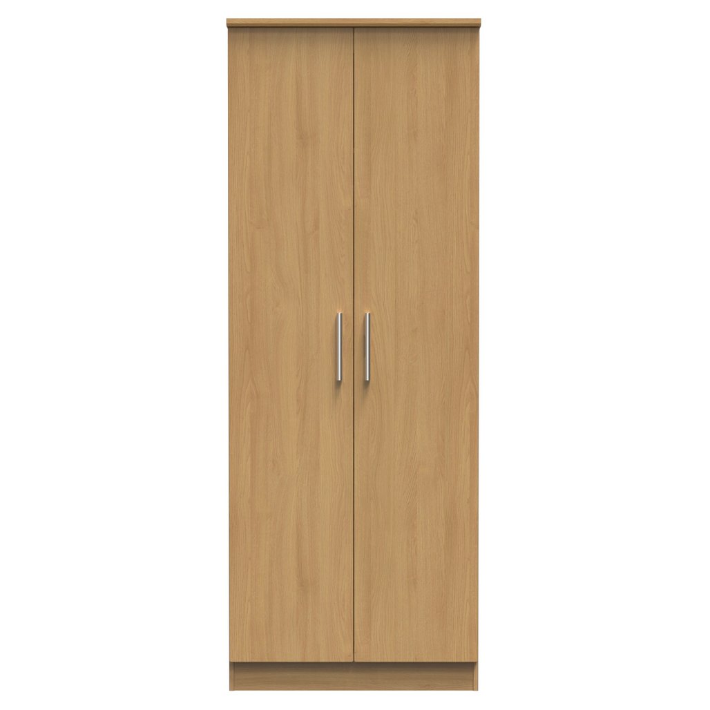 Knightsbridge Tall 2 Door Double Wardrobe