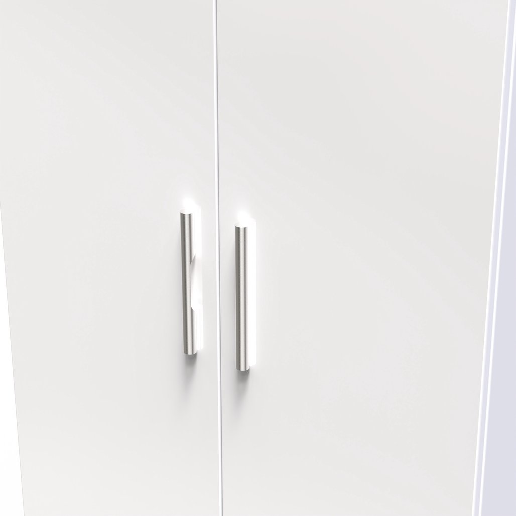 Knightsbridge Tall 2 Door Double Wardrobe