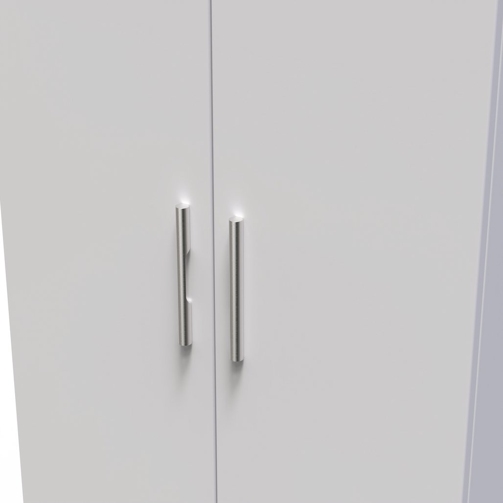 Knightsbridge Tall 2 Door Double Wardrobe