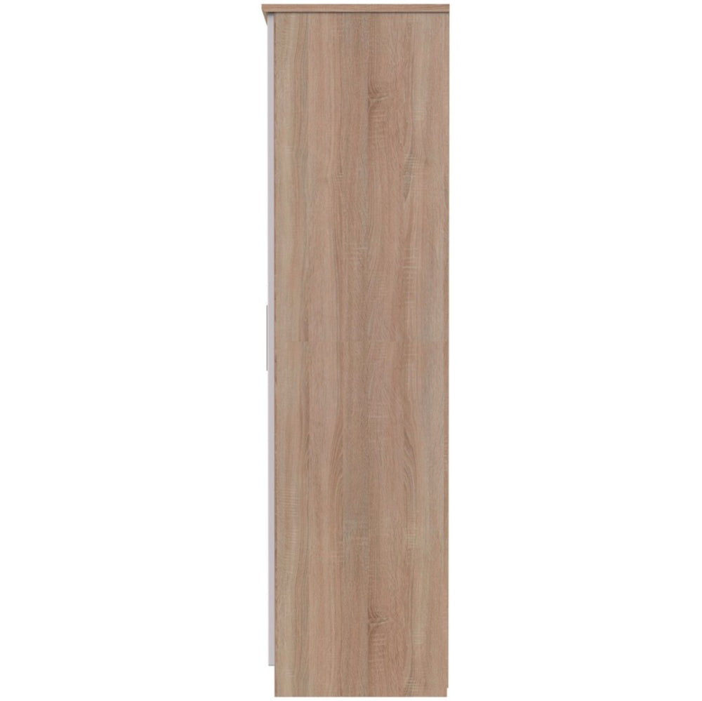 Knightsbridge Tall 2 Door Double Wardrobe