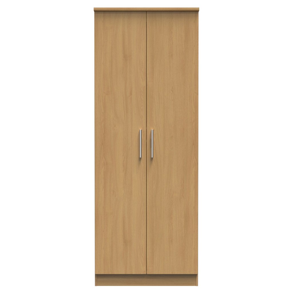 Knightsbridge Tall 2 Door Double Wardrobe