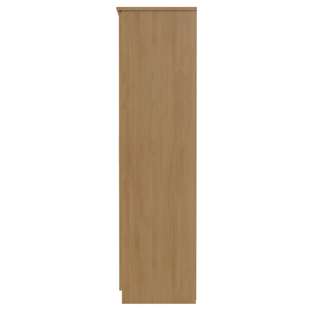 Knightsbridge Tall 2 Door Double Wardrobe