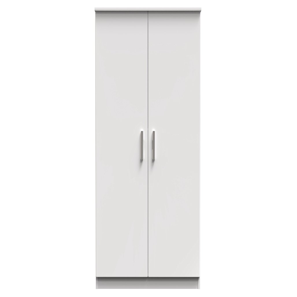 Knightsbridge Tall 2 Door Double Wardrobe