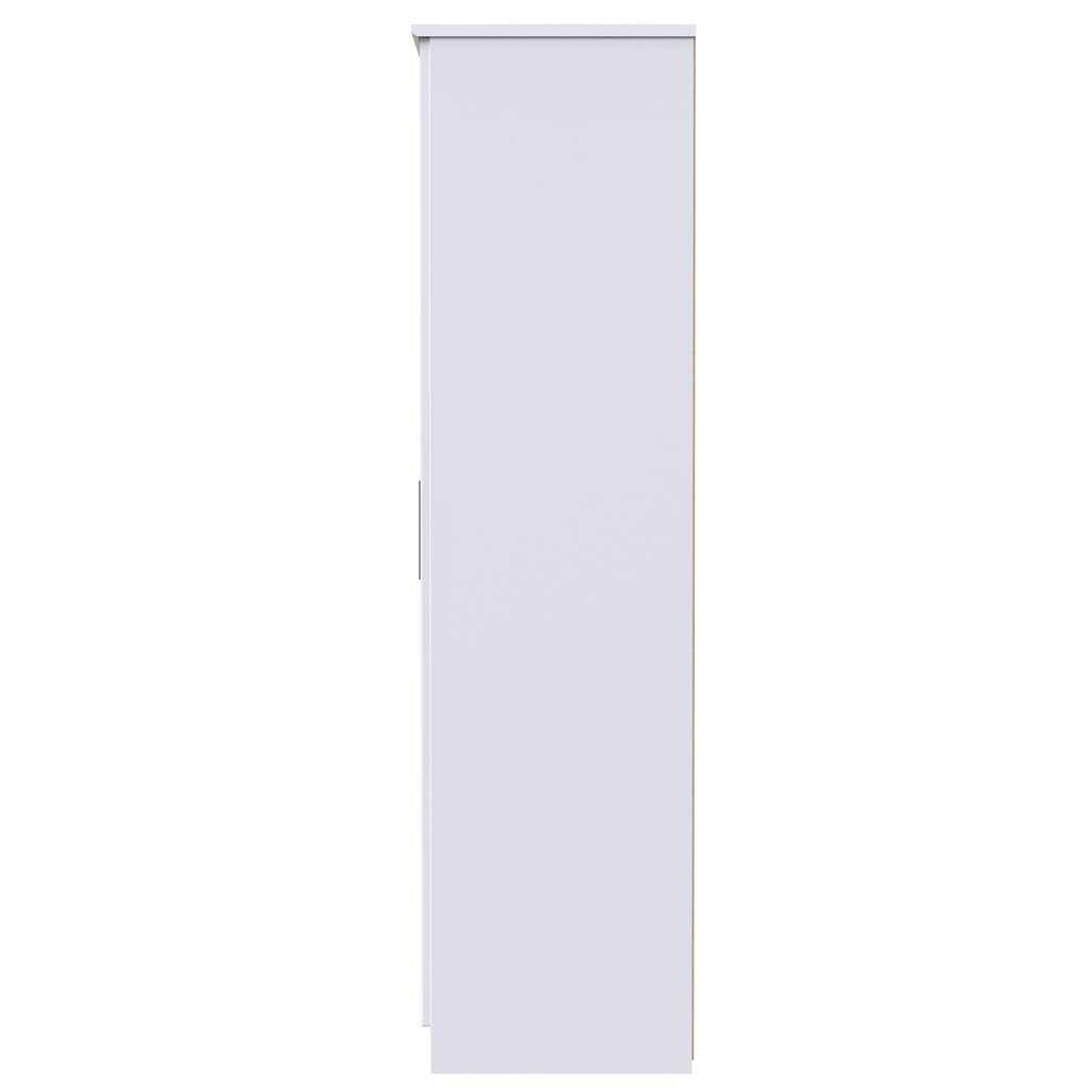 Knightsbridge Tall 2 Door Double Wardrobe