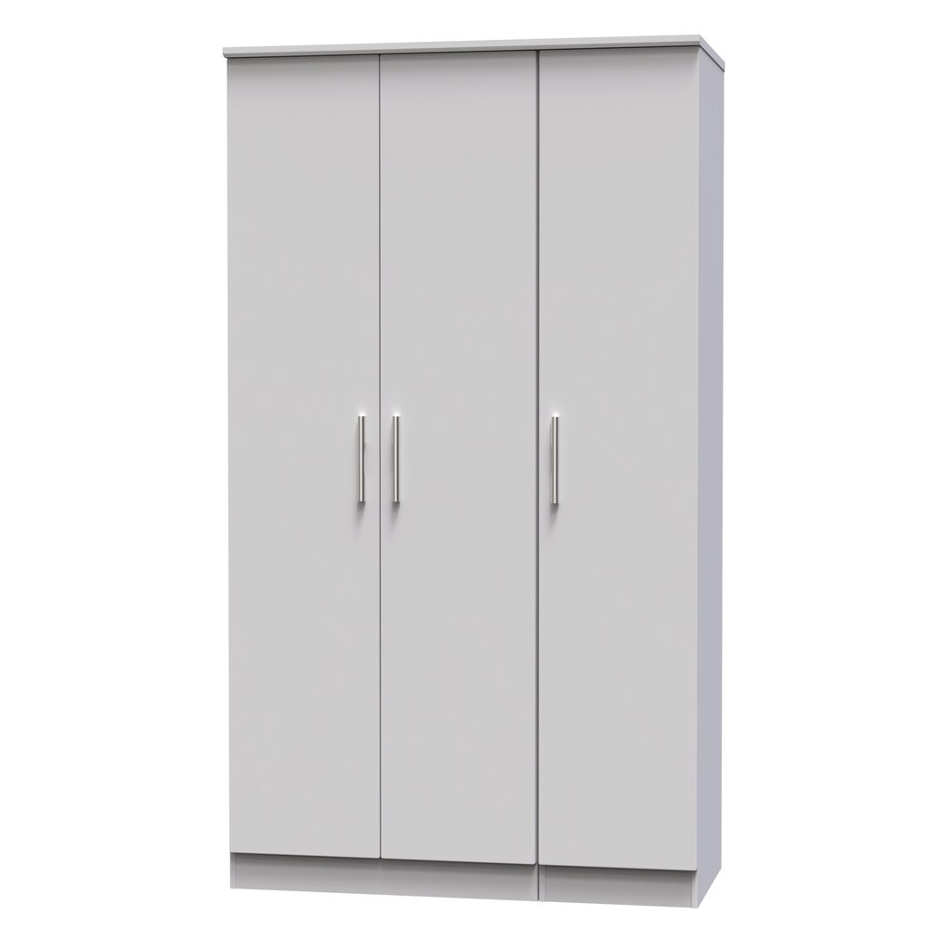 Knightsbridge Tall 3 Door Triple Wardrobe