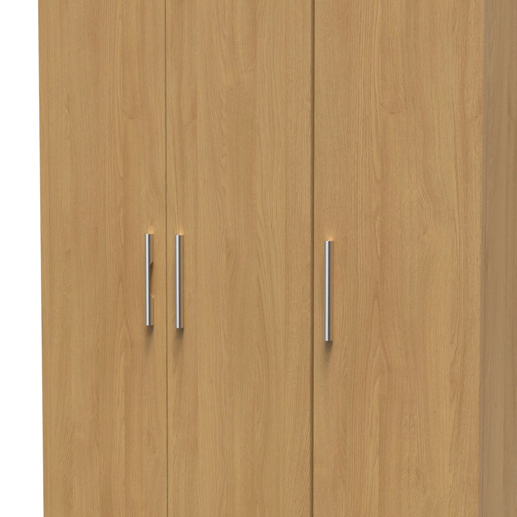 Knightsbridge Tall 3 Door Triple Wardrobe