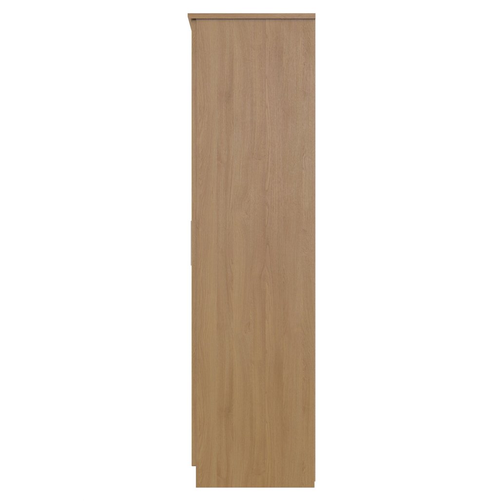 Knightsbridge Tall Large 2 Drawer 3 Door Triple Wardrobe