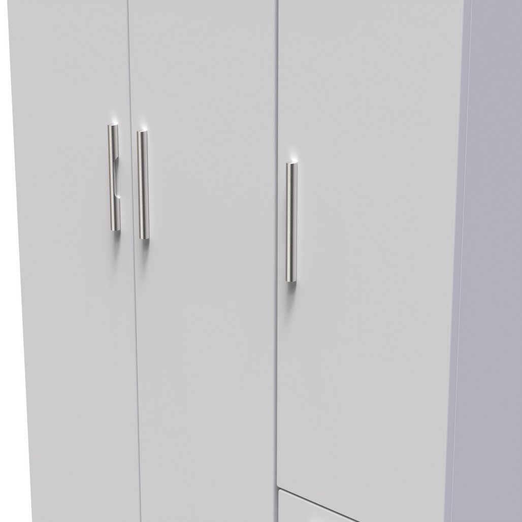 Knightsbridge 2 Drawer 3 Door Triple Wardrobe