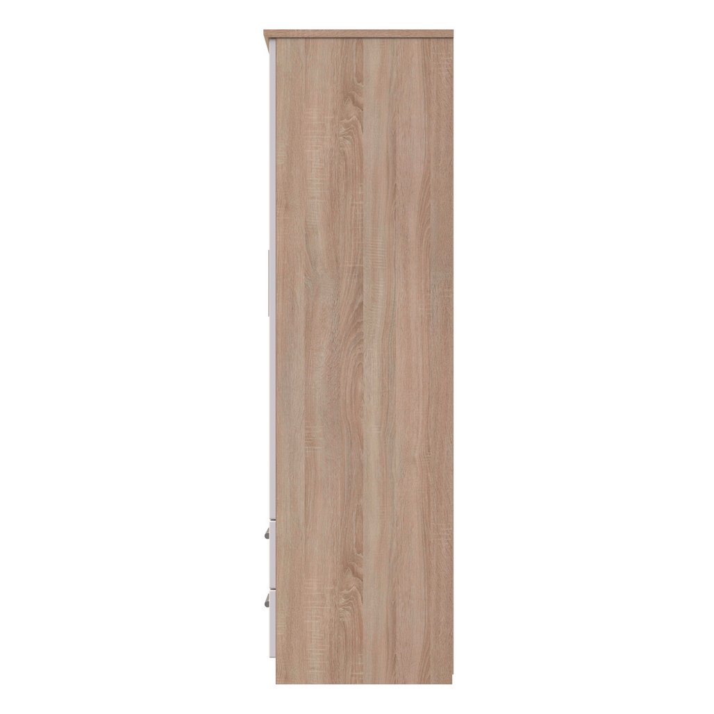 Knightsbridge 4 Drawer 3 Door Triple Wardrobe