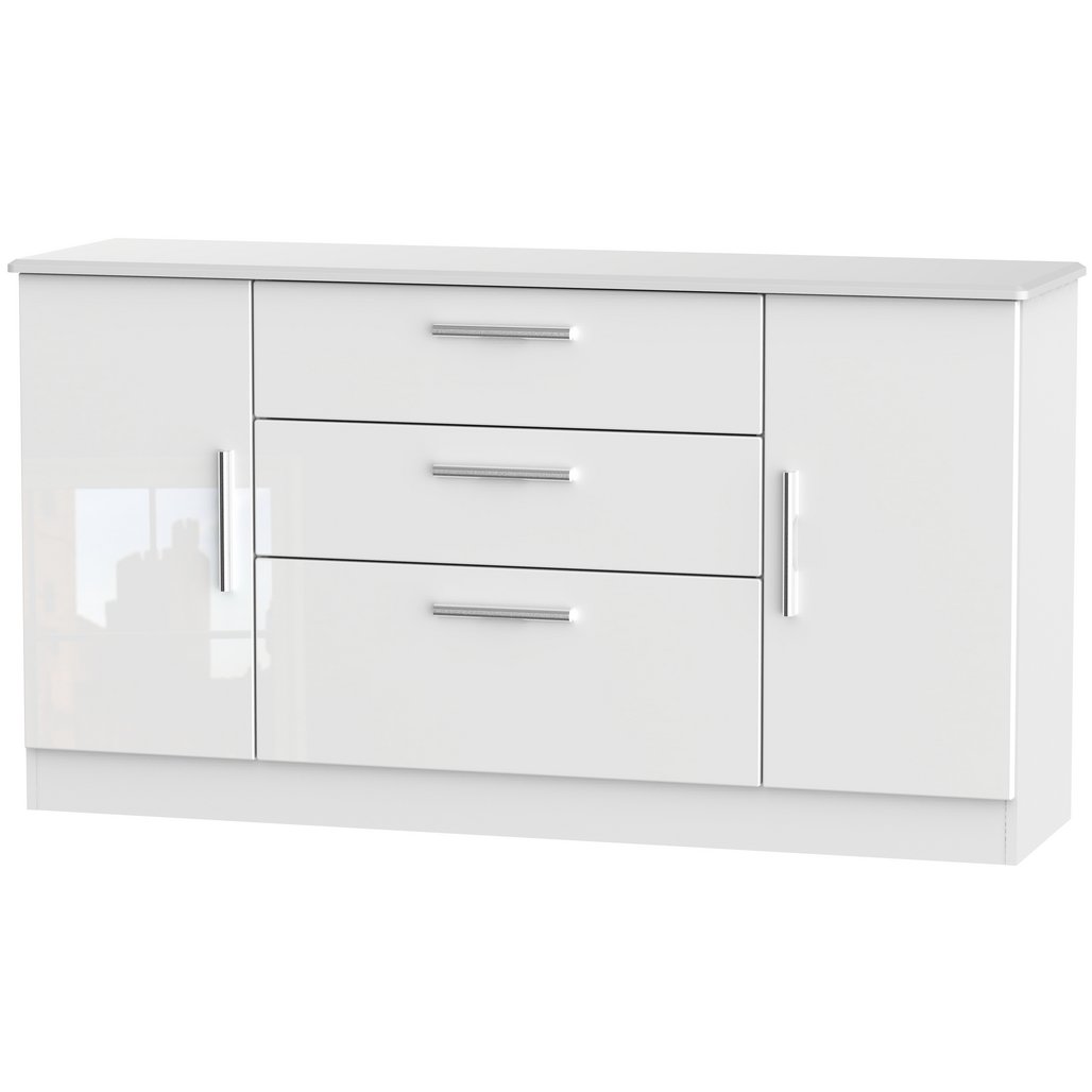 Knightsbridge Wide 2 Door 3 Drawer Sideboard